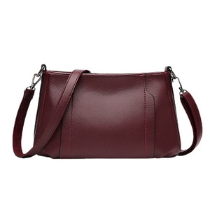 Women Branded Trend Hand Bag Female Causal Shoulder Handbags Embroidery Thread <b>Small</b> Leather Crossbody Bags - Product Image 5