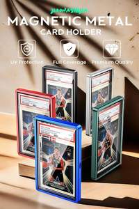 Nouvelle boîte de présentation pour cartes de collection avec cadre en aluminium, protection UV et verre trempé pour cartes sportives - Product Image 6