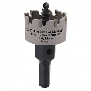 Prendre T.C.T. Scie cloche pour acier inoxydable, diamètre 10 mm, fabrication italienne - Product Image 2