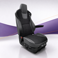 Asiento del conductor YTSQ01E con amortiguación de airbag y protección contra impactos