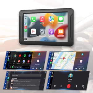 Trolink Smart 7 pulgadas pantalla táctil coche pantalla inalámbrica CarPlay Android Auto AUX FM GPS navegación Audio 256GB TF tarjeta Max - Product Image 4