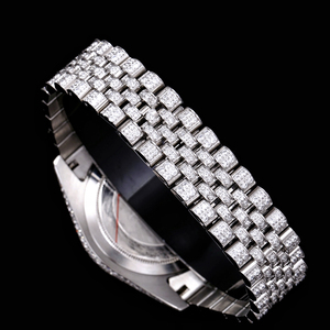 Montre mécanique automatique de luxe pour homme Diamond Ice, montre en acier inoxydable - Product Image 3