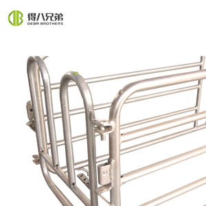 Vente directe d'usine nouveau stylo à cloison unique en acier galvanisé garantie 1 an stalles individuelles de porcelets pour les fermes porcines - Product Image 2