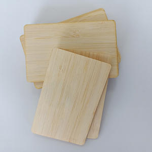 프로그래밍 가능한 대나무 우드 디지털 명함 <span class=keywords><strong>RFID</strong></span> ISO14443A 스마트 NTA G213/216 NFC 나무 호텔 키 카드 - Product Image 3