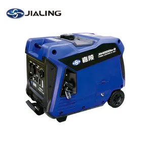 Generador súper silencioso directo de fábrica JH4000 4kW pequeños generadores eléctricos portátiles de gasolina para el hogar silencioso