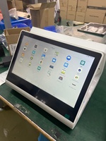 Precio de Fábrica, Pantalla Táctil LED de 11.6''+11.6'', Máquina de Pago POS Android, Equipo para Pequeñas Empresas, Mostrador de Caja para Bares
