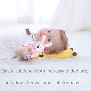 La boule de préhension en silicone peut mordre le hochet de colle pour apaiser le bébé de 0 à 1 an jouets éducatifs pour bébés - Product Image 6