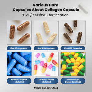 Cápsulas de Colágeno para Adultos, Fabricación Directa de Fábrica OEM/ODM, Personalizadas, Beneficios para el Brillo de la Piel, Contienen Varias Biotinas y Vitaminas - Product Image 5