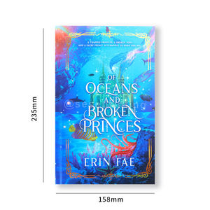 Custom Hardcover <b>Book</b> Printing Sprayed Edges & Luxury Cover Finishes Special Edition Fantasy Novel for Authors and Publishers - Product Image 2