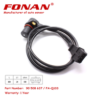 Capteur de position du vilebrequin CKP de qualité supérieure Fonan, capteur CKP 90508637 1238750 pour OPEL
