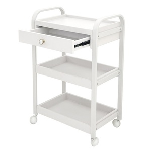 Carrito de Peluquería con Marco Metálico Moderno y Soportes para Secador, Precio al por Mayor - Product Image 1