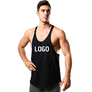 Người Đàn Ông Mùa Hè Phòng Tập Thể Dục Quần Áo Ráp Dây <span class=keywords><strong>Tank</strong></span> <span class=keywords><strong>Top</strong></span> Tùy Chỉnh Màu Sắc Logo Phòng Tập Thể Dục Fitness <span class=keywords><strong>Racer</strong></span> Trở Lại Side Chia Mens Cơ Bắp Tee <span class=keywords><strong>Tank</strong></span> <span class=keywords><strong>Top</strong></span> - Product Image 6