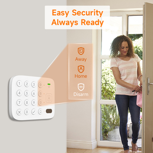 Teclado Inalámbrico Staniot para Sistema de Seguridad Doméstica, Teclado de Alarma Antirrobo de 433 MHz, Teclado para Sistema de Alarma con Red WiFi y GSM - Product Image 4