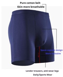 Calzoncillos Boxer Largos para Hombre, Tallas Grandes, Anti-Atrito, Ropa Interior Deportiva con Tecnología Anti-Ride Up, Ajuste Holgado, Suministro ODM - Product Image 4