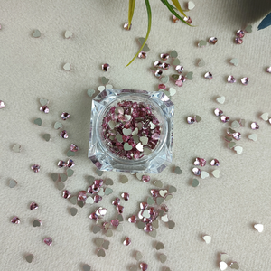 Strass Dentaires Cœur Rouge DIY, Bijoux de Dents Sans Plomb, Goutte Transparente avec Apprêt pour Pose à Domicile - Product Image 4
