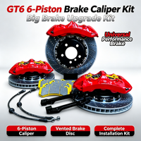 Kit d'étriers de frein avant sport GT6 à 6 pistons pour Jetour T2 T1 G700 X70 Plus X70 FL X90 X50 Dashing avec jantes de 18, 19 et 20 pouces