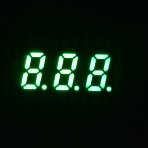 7-segment LED-display 0,31 inch 3-cijferig groen licht ultra mini laagvermogen draagbaar meetapparaat digitale telling afleesstatus - Product Image 2