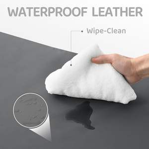 Colchón Plegable de Cuero Vegano para Bebé, Estera para Parque Infantil, 3cm, Espuma Extra Gruesa, Toallita No Tóxica, Listo para Viajar - Product Image 5