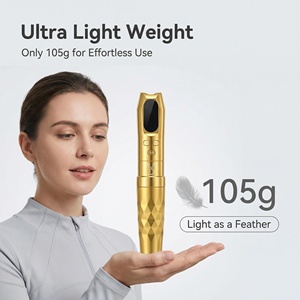 Máquina Profesional Inalámbrica de Maquillaje Permanente con Doble Batería, Pluma de <span class=keywords><strong>Tatuaje</strong></span> PMU para Estudios y Entrenadores, OEM ODM - Product Image 3