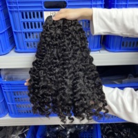 Proveedor Destacado: Cabello Humano Virgen 100% Súper Doble Trama, Paquetes de Cabello Humano Rizado Birmano de Color Natural, Completo de Raíz a Punta