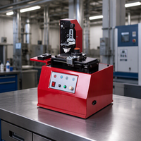 Machine d'impression par tampographie monochrome KZ-33, bon effet d'impression et faible coût d'impression pour l'impression des semelles intérieures, des semelles intermédiaires et des doublures de chaussures, fabrication de chaussures