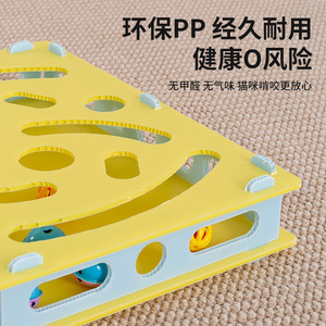 Nuevo Juguete Educativo para Gatos con Sonido, Campana Giratoria, Palo para Jugar con Gatos, para el Autoentretenimiento y el Alivio del Aburrimiento - Product Image 3