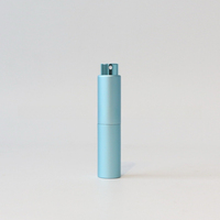 5ml Portable or noir mat aluminium métal torsion décanter recharge rechargeable parfum atomiseur pompe vaporisateur bouteille