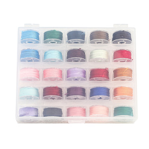 ชุดไหมพรมสีนานทง 72Nm 25 สี บรรจุกล่อง สำหรับถักมือ เชือกถัก งานฝีมือ DIY ทำเครื่องประดับ อุปกรณ์งานฝีมือ - Product Image 5