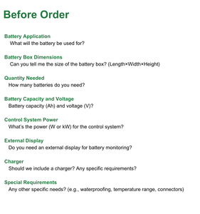 Batería de Iones de Litio Recargable de 48v 24v, 100ah, 280ah, 105Ah, 320ah, Batería LFP - Product Image 4