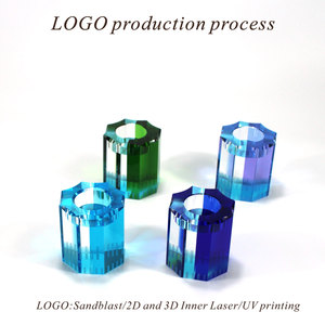 Portacandele Hitop in <span class=keywords><strong>Cristallo</strong></span> K9 Trasparente di Alta Qualità, Design Elegante per <span class=keywords><strong>Tavolo</strong></span> da Pranzo, Decorazione Casa, Confezione Regalo - Product Image 4