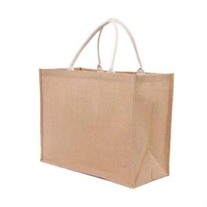 Eco-Friendly Personalized <b>Gifts</b> Jute Shopping for Grocery Gym Custom Tote Bag - Product Image 4