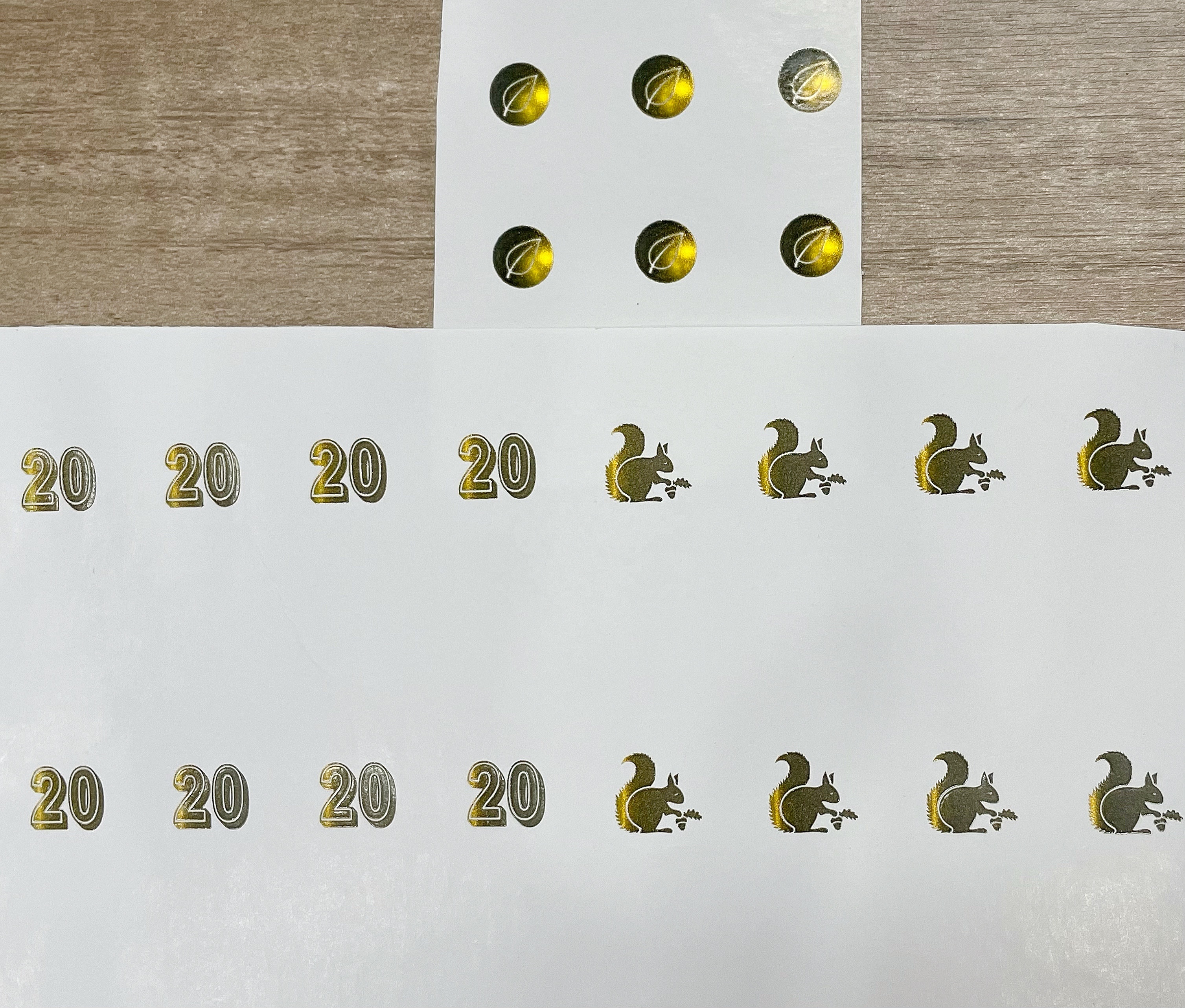 Наномагнитный 3D светящийся светильник, Специальный защитный ярлык