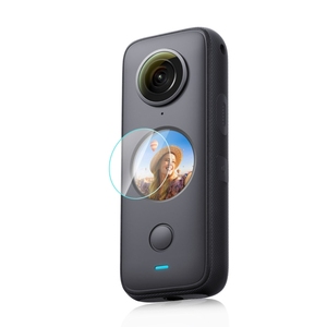 Película de vidrio templado para <span class=keywords><strong>Insta360</strong></span> <span class=keywords><strong>One</strong></span> <span class=keywords><strong>X2</strong></span> Puluz, <span class=keywords><strong>accesorios</strong></span> de cámara de acción, película de vidrio templado curvo Hd, fabricante de China, 2 uds. - Product Image 1