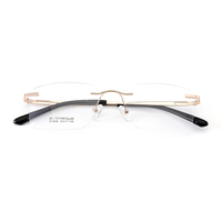 Gafas Ópticas de Negocios Ultraligeras con Montura de Titanio, Estilo Vintage para Hombre y Mujer, Gafas de Lujo para Hombre