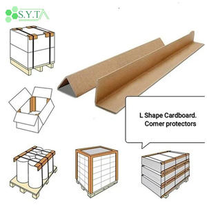 Syt thân thiện với môi giấy góc Bead L hình dạng Pallet carton edgeboard giấy góc bảo vệ