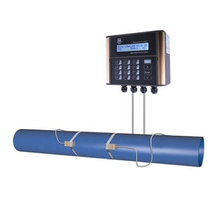 เครื่องวัดอัตราการไหลแบบอัลตราโซนิก D116 RTD PT1000 แบบหนีบปรับแต่งได้ ขนาดท่อ 25 มม.-1200 มม. RS485 MODBUS ความแม่นยำสูง +/-1% วัสดุพลาสติก - Product Image 5