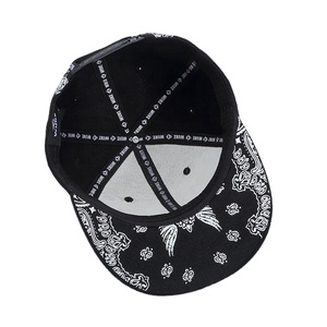 หมวกแก๊ป Snapback แบบสั่งทำขายส่ง ทรงแบน ระบายอากาศได้ดี ลายใบไม้เขตร้อน ผ้าฟลีซ Yupoo สำหรับบาสเกตบอล - Product Image 5