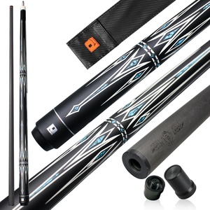 ไม้คิวพูล Little Monster BD คาร์บอนไฟเบอร์, ไม้คิวบิลเลียดขนาด 12.5 มม. แกนไม้คิวแบบ Low Deflection, ไม้คิวสำหรับโต๊ะพูล - Product Image 1