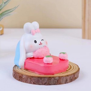 Support de téléphone en résine en forme de cochon mignon, support de bureau, décoration d'intérieur, cadeau, vente en gros - Product Image 4