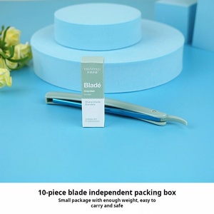 Afeitadora manual plegable al por mayor y herramienta de afeitado para <span class=keywords><strong>barber</strong></span>ía fabricante de recortadores de <span class=keywords><strong>cejas</strong></span> - Product Image 3