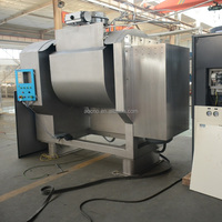 Mezcladora Industrial Horizontal al Vacío para Línea Automática de Hamburguesas, Capacidad Máxima 450kg, Mezcladora para Fábrica de Panadería