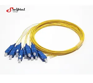 Cable de fibra óptica SC upc, 0,9mm, modo único