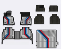 Accessoires intérieurs de voiture, tapis de sol 3D en TPE, tapis de coffre pour BMW X5 2018-2022, tapis de voiture, tapis de coffre