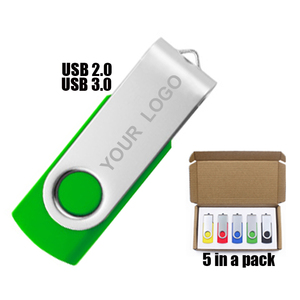 Usky tùy chỉnh kim loại USB ổ đĩa flash 8GB 16GB 32GB 64GB 128GB USB Gậy 512MB 128Mb 256Mb 1GB 2GB 4GB Bộ nhớ 2.0 Sản phẩm mới - Product Image 5