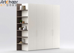 <strong>Midcentury</strong> Foshan Clothes Drawer Sliding Door <strong>Wardrobe</strong> With Manufacturer Price - Product Image 3