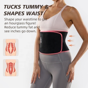 <span class=keywords><strong>Ceinture</strong></span> de sudation ajustable en néoprène élastique VBOSi 3638 avec poche pour téléphone, pour la perte de poids, l'entraînement, la gym et les sports abdominaux - Product Image 4