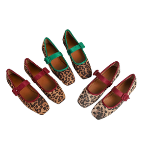 Zapatos Planos de Vestir con Hebilla y Diseño Mary Jane, Casuales y Elegantes para Mujer, Primavera/Verano - Product Image 1