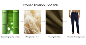 Pantalon de jogging athlétique d'extérieur pour hommes, avec logo personnalisé, imprimé, pantalon en éponge de bambou léger, coupe droite, vêtements de détente pour adultes - Product Image 4