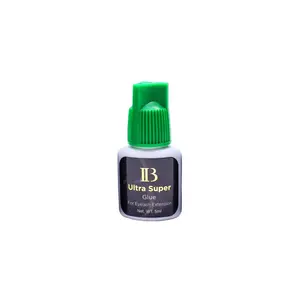 Marque privée originale coréenne IB Ultra Super colle 5ml séchage plus rapide pour colle d'extension de cils sans latex OEM