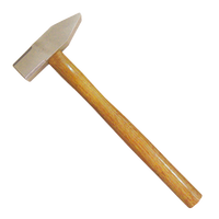 WEDO Fabrication 230g Tête 300mm Titane Ingénieurs Croix Peen Forgeron Marteau Industriel Bois Naturel Léger 1pc